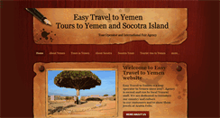 Desktop Screenshot of easyyementours.com